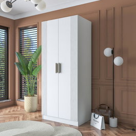 Hanah Home Armario BA180 - 4562 Blanco